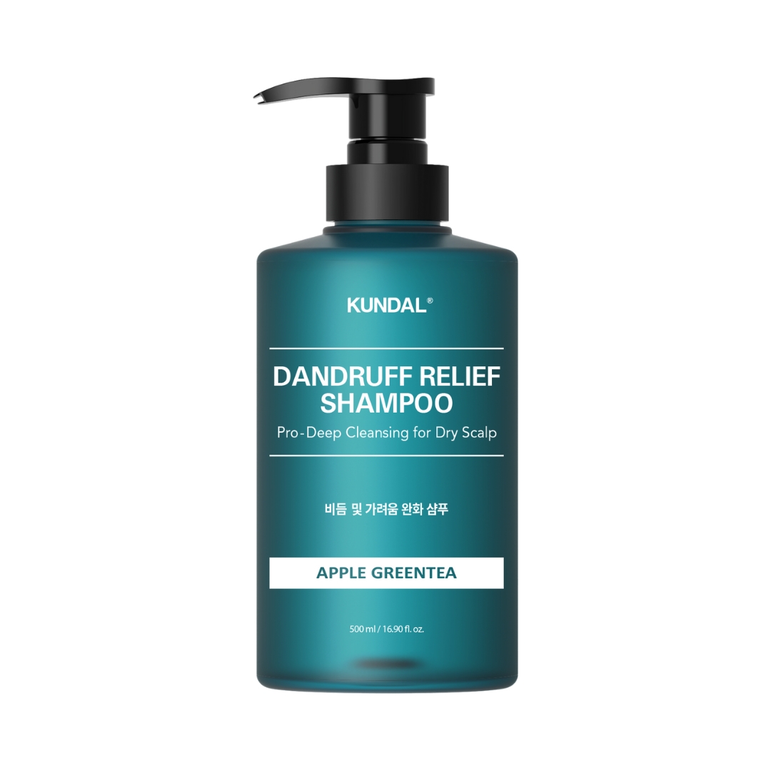 KUNDAL Shampoo - Dandruff Relief (Apple Green Tea) - 8809809426958