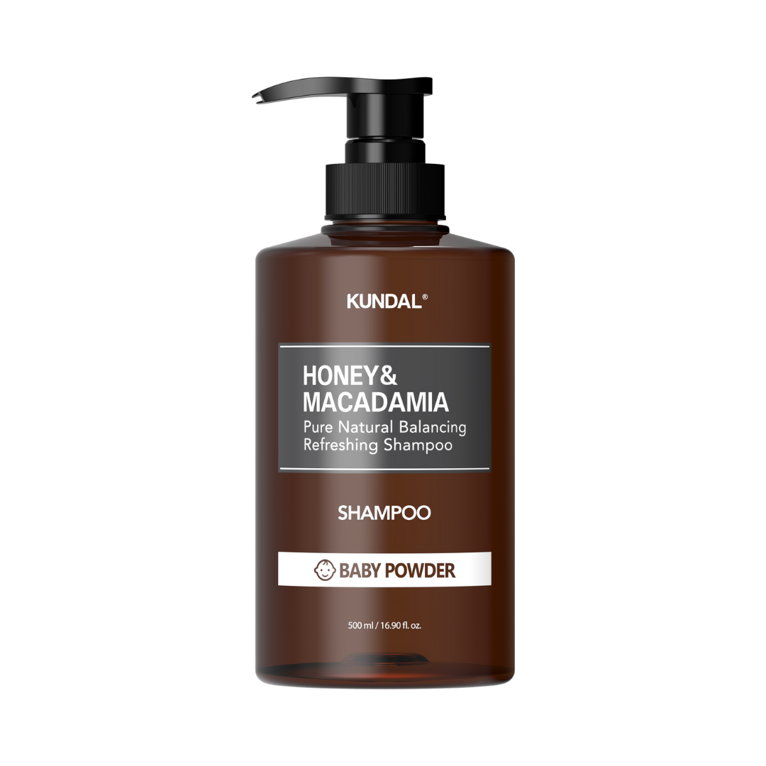 KUNDAL Shampoo - Honey & Macadamia (Baby Powder) - 8809568740425