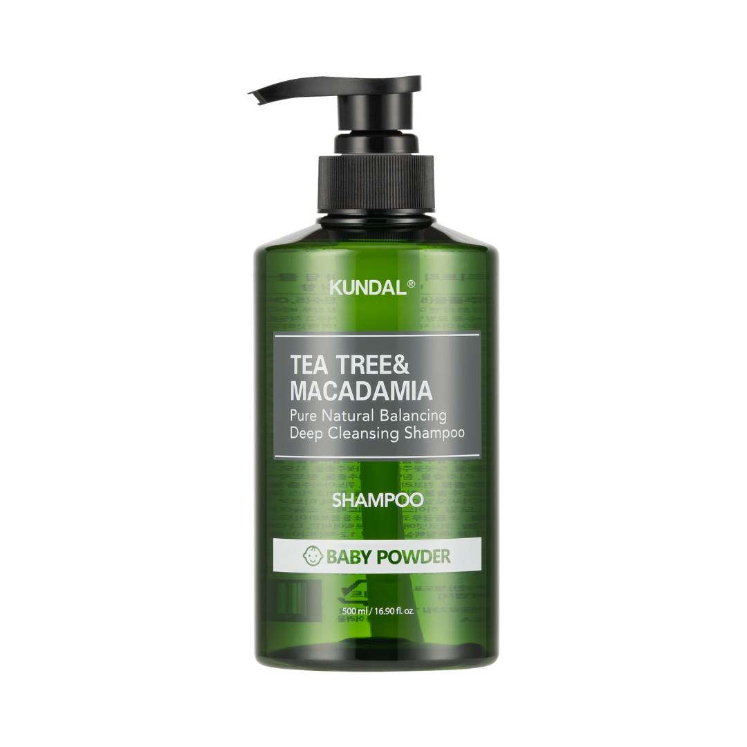 KUNDAL Shampoo - Tea Tree & Macadamia (Baby Powder) - 8809693252787