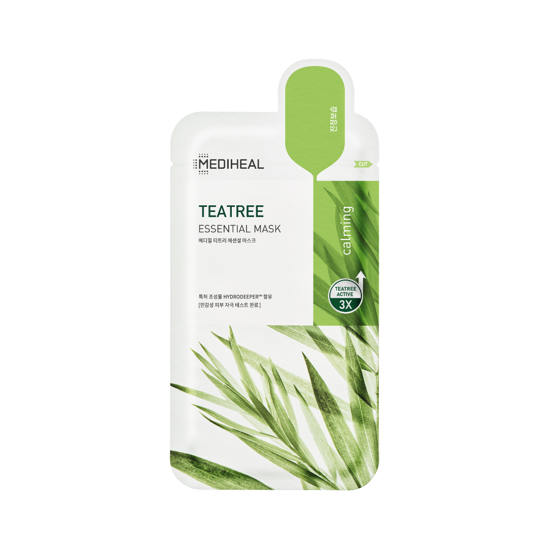 MEDIHEAL Essential Mask - Teatree (Calming) - 8809615056967