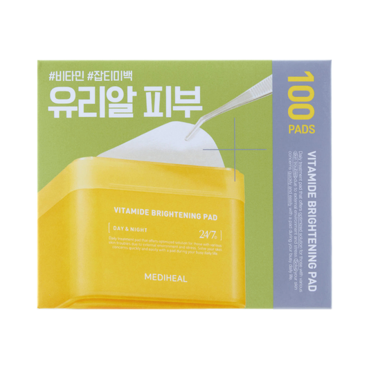 MEDIHEAL Toner Pads - Vitamide Brightening Pad - 8809615059302