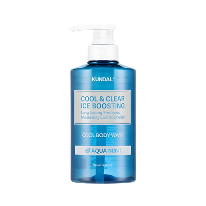 KUNDAL Body Wash - Cool & Clear Ice Boosting (Aqua Mint) - 8809809421199