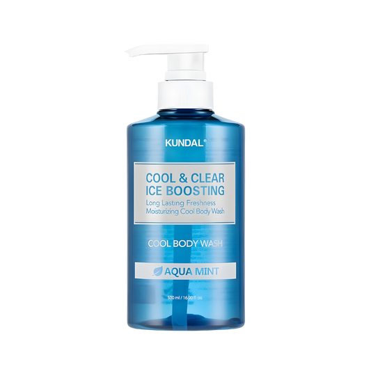 KUNDAL Body Wash - Cool & Clear Ice Boosting (Aqua Mint) - 8809809421199