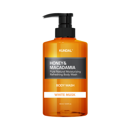 KUNDAL Body Wash - Honey & Macadamia (White Musk) - 8809568740258