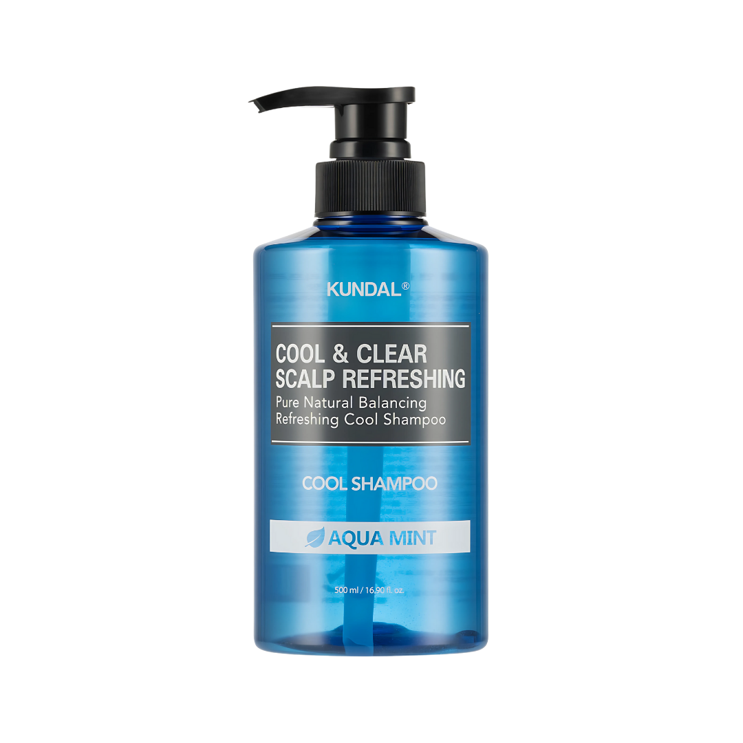 KUNDAL Shampoo - Cool & Clear Scalp Refreshing (Aqua Mint) - 8809693253265