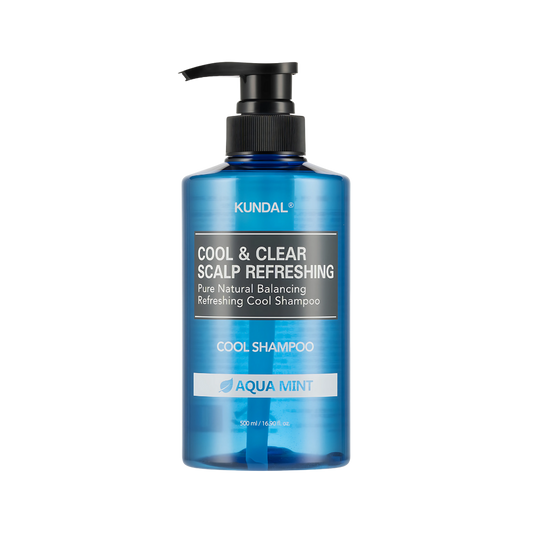 KUNDAL Shampoo - Cool & Clear Scalp Refreshing (Aqua Mint) - 8809693253265