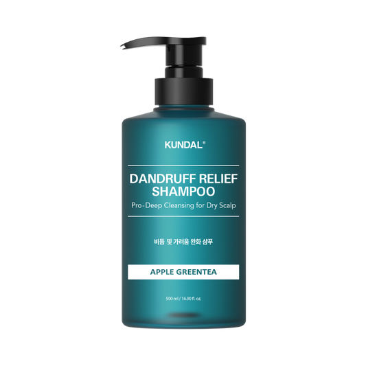 KUNDAL Shampoo - Dandruff Relief (Apple Green Tea) - 8809809426958