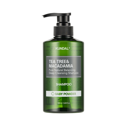 KUNDAL Shampoo - Tea Tree & Macadamia (Baby Powder) - 8809693252787