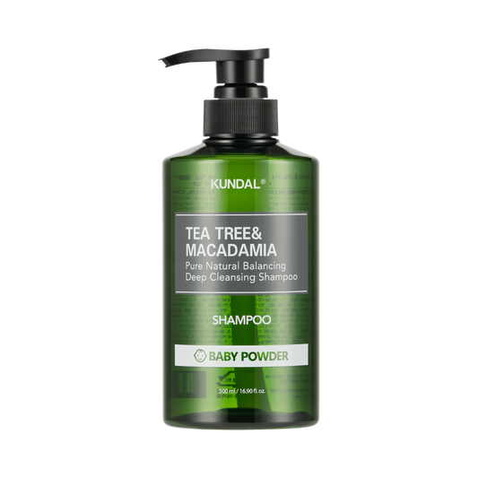 KUNDAL Shampoo - Tea Tree & Macadamia (Baby Powder) - 8809693252787