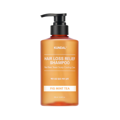 KUNDAL Shampoo - Yeast Hair Loss Relief (Fig Mint Tea) - 8809809429690