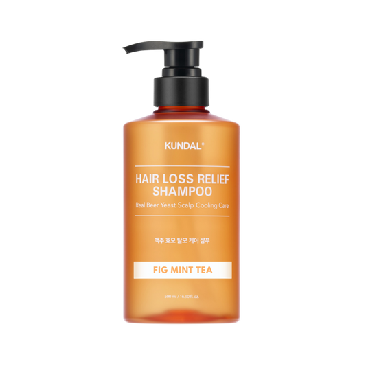 KUNDAL Shampoo - Yeast Hair Loss Relief (Fig Mint Tea) - 8809809429690