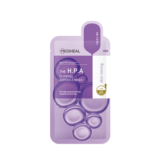 MEDIHEAL Ampoule Mask - the H.P.A Glowing (Skin Tonning) - 8809615058015