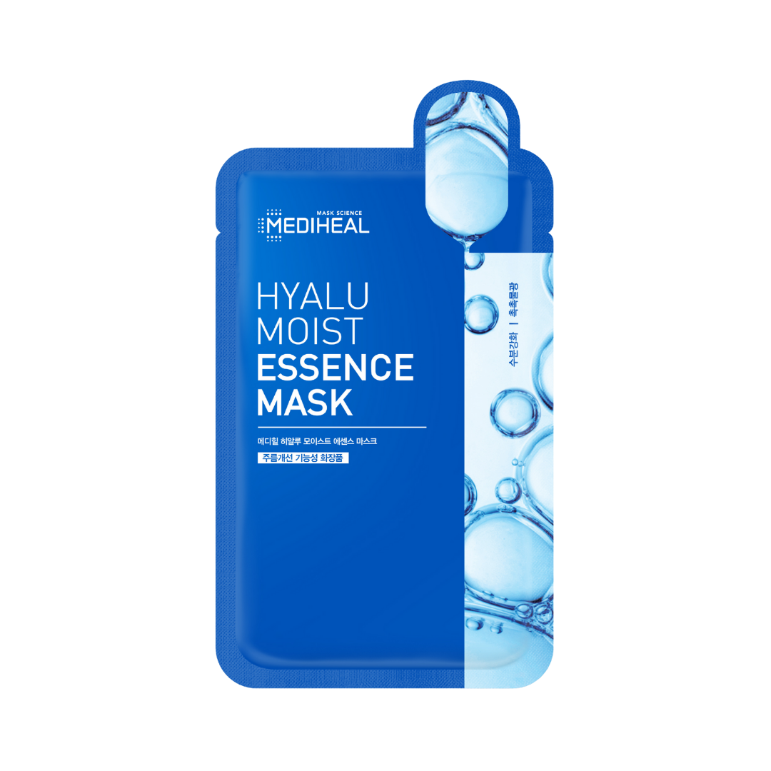 MEDIHEAL Daily Solution Mask - Hyalu Moist Essence Mask - 8809615055434
