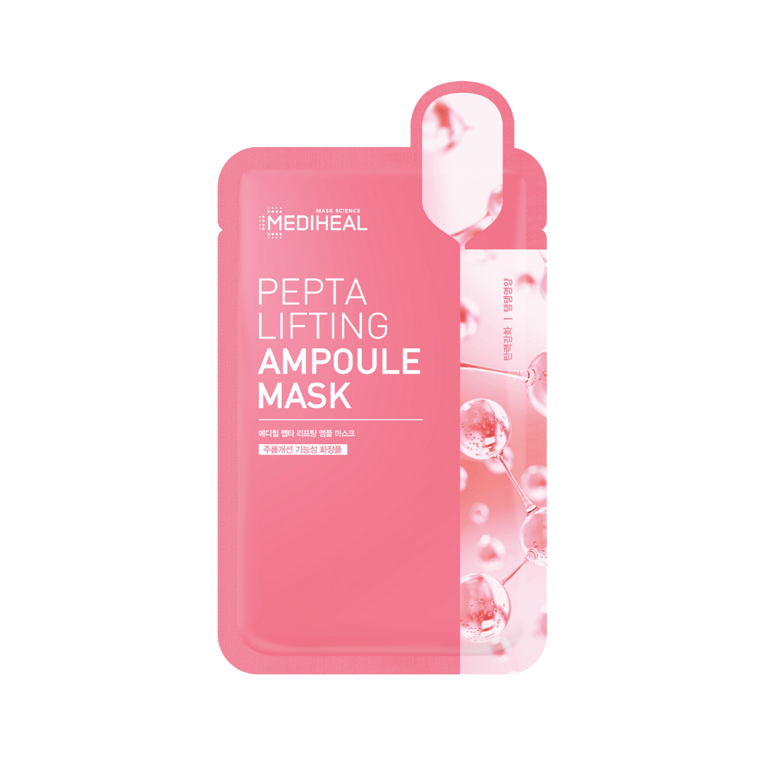 MEDIHEAL Daily Solution Mask - Pepta Lifting Ampoule Mask - 8809615055441