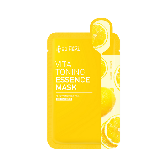 MEDIHEAL Daily Solution Mask - Vita Toning Essence Mask - 8809615055861