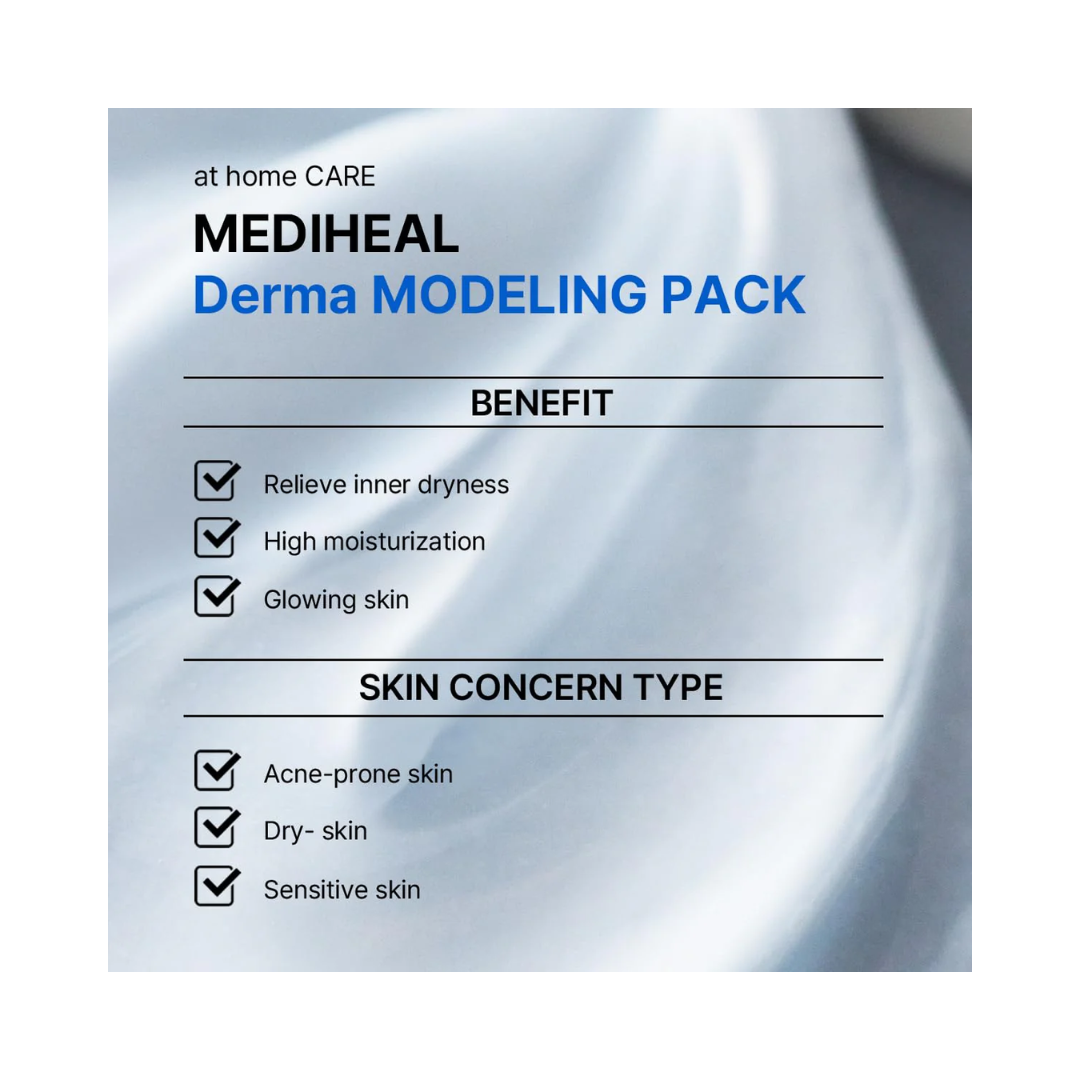 MEDIHEAL Derma Modeling Pack - Hyaluronate Moisture