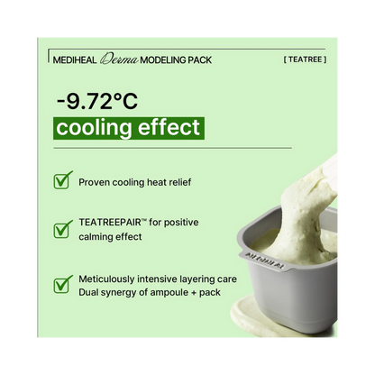MEDIHEAL Derma Modeling Pack - Teatree Calming