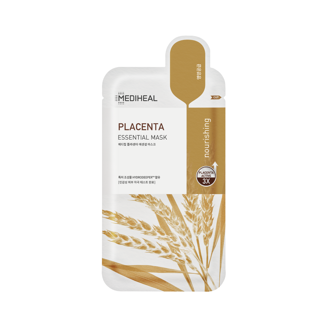 MEDIHEAL Essential Mask - Placenta (Nourishing) - 8809615057049