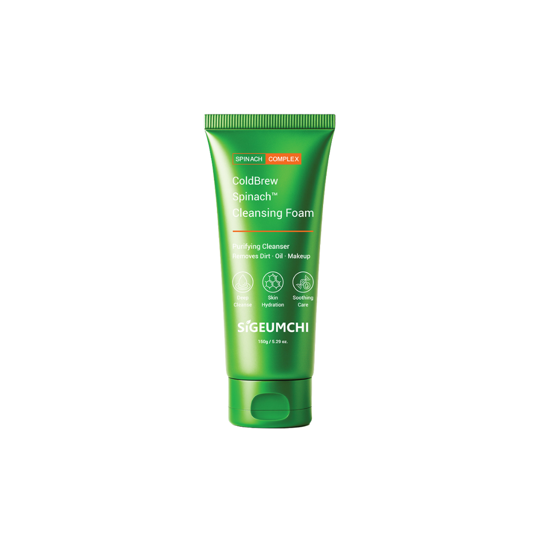 SIGEUMCHI Cleansing Foam - ColdBrew Spinach Complex