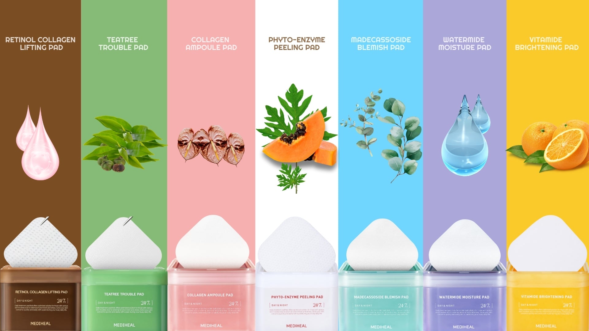 Load video: Mediheal - Toner Pads